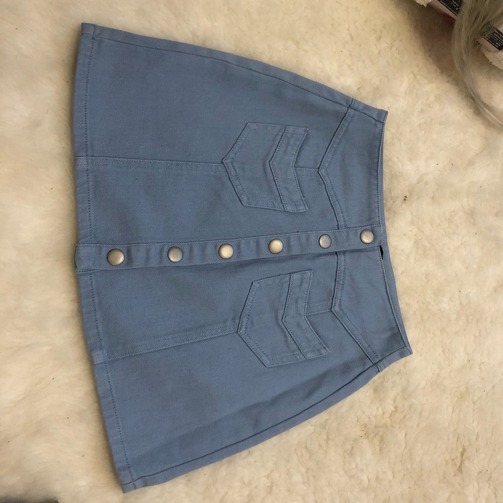 Kendall & Kylie button Front Skirt